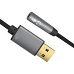 Usb 3.5Mm Adaptörü Usb Transferi Ses Kartı Aux Hifi Ses Uzatma Kablosu Pc Için 3.5Mm Hoparlör Kulaklık Kulaklık Adaptörü