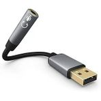 USB 3.5mm adaptörü USB transferi ses kartı AUX HiFi ses uzatma kablosu PC için 3.5mm Jack hoparlör kulaklık kulaklık adaptörü