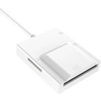 USB 3,0 Card Reader Kart Okuyucu - Beyaz