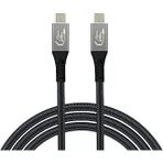 Usb 4 Hızlı Şarj, Data Görüntü Aktarım Kablosu - Type Usb C Thunderbolt 4/3 Uyumlu, Usb 4, 40Gbps Veri Aktarım, 240W Şarj Gücü, 8K 60Hz, 4K 144Hz / 120Hz / 60Hz, Hdr (1 Metre)