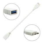 USB A Dişi to Micro B Erkek Kablo - Micro-B to USB Dönüştürücü