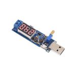 Usb Ayarlı Güç Kaynağı Modülü HW-132 Voltaj Yükseltici Düşürücü DC 0.6V / 25V Voltmetre
