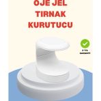 USB Bağlantılı Tırnak Kurutucu – Bilgisayar ve Powerbank ile Uyumlu - 0 - Siyah