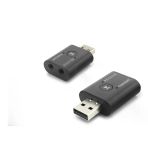 Usb Bluetooth Ses Verici + Alıcı Adaptör 2 In 1 - Siyah Hd9006