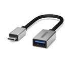 USB C auf USB A Adapter Kabel - Marmitek UU26 - Thunderbolt verbinden zu USBA - Schließen Sie USB-Zubehör an Ihr Tablet an - USB OTG (On-The-Go) - USBC Wandler