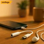 Usb-C To 3.5Mm Jak Kulaklık Adaptörü - Dijital Dönüştürücü - Tüm Cihazlarla Uyumlu - Siyah - Kompakt Tasarım - Yüksek Kaliteli Ses - Taş�