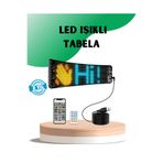 USB Destekli LED Mağaza Tabelası – Renkli RGB Kayan Yazı Paneli TYC820EB58391AC854B5A8C10