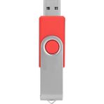 USB Flash Sürücü Candy Red Döndürülebilir Taşınabilir Depolama Bellek Çubuğu Pc Tablet Için 2gb (Yurt Dışından)