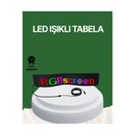 USB Girişli RGB LED Tabela Ayarlanabilir Parlaklık ve Kayan Yazı Özellikli XUCZZZ16X192LEDMATRİXXXXXXXXY-2