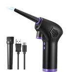USB Kablosuz Air Dust-ter Taşınabilir Elektrikli Klavye Temizleyici 36000rpm Şarj Edilebilir Hava Temizleyici,15000mAh