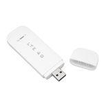 USB LTE 4G Modem, 4G Wifi Hoptspot 150Mbps Cep telefonları Için 10 hızlı Güvenlik Ve Sabit bağlantı cihazı Kadar Taşınabilir Sim kartı Kabul Etti (WHITE)