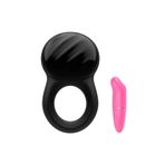 Usb Manyetik Şarjlı Satisfyer Signet Ring Telefon Kontrol Şarjlı Penis Halkası+mini Vibratör