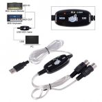 USB Midi KABLO Org Adaptör Keyboard Adapter Piyano - 2 Metre