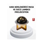 USB Mini Hava Nemlendirici ve Projeksiyon Lamba – Taşınabilir, Sessiz, Dekoratif Aromaterapi Cih TYCA51C381D1D58F82742F903