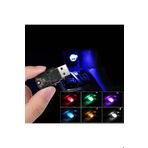USB Mini LED Lamba Disko 7 Renkli 12 Volt Dekoratif Işık Ev Araba Dış Mekan Uyumlu