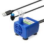 USB Pet Su Çeşmesi Pompası Değiştirme LED Gösterge Işığı ile Düşük Gürültülü Pompa Motoru