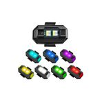 Usb Şarjlı 7 Mod Renk Değiştiren Mini Çakar Lamba Arr1413