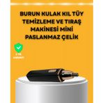 Usb Şarjlı Sessiz Burun Ve Kulak Kılı Temizleme Cihazı FRTKGT25DYMXUCZRD3138TIRAŞŞMMMMM-3