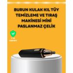 USB Şarjlı Sessiz Burun ve Kulak Kılı Temizleme Cihazı Midastech - 1
