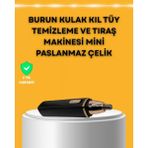 USB Şarjlı Sessiz Burun ve Kulak Kılı Temizleme Cihazı Midastech - Renkli