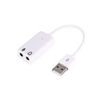 Usb Ses Kartı 7.1 3d Kablolu Tüm Işletim Sistemleri İçin