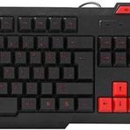 Usb Siyah Kırmızı Tuşlu Türkçe Multimedia Kablolu Klavye + Mouse Set Km-6825