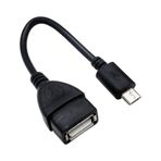 Usb To Micro Usb 14 Cm Otg Data Kablosu