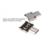 Usb To Micro Usb Nano Otg Konnektör