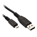 Usb To Micro Usb Siyah 80 Cm Kablo