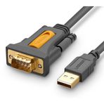 USB TO RS232 Erkek Çevirici Adaptör DB9 9 Pin Seri Çevirici