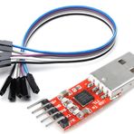 USB to TTL UART Çevirici CP2102 Com Seri Port Çevirici RS232