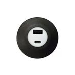 Usb & Typ-C Işıklı Araç Şarj Soketi 12-24V 2,4A