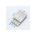 USB Type A Erkek Soket Lehimlenebilir 4 Pin Diy Tip A Elektronik Devre Cihaz Usb 2.0 Konnektör