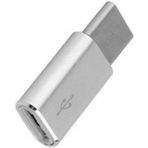 Usb Type-C Erkek - Apple Lightning Disi Cevirici - Gri