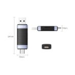 USB Type-C Sd Tf Micro Sd Kart Okuyucu - Option-1