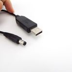 Usb Voltaj Yükseltici Regülatör-usb To 5.5 2.1mm Power Jack