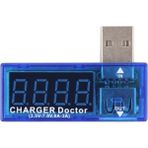 USB Voltmetre Ampermetre LED Gösterge, Gerilim ve Akım Ölçer - Seçenek 1