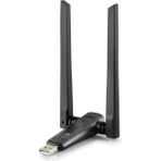 Usb Wıfı Adaptor Ac650 2.4Ghz&5Ghz Rtl8811cu Wifi5 Siyah Uac23d