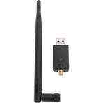 USB Wifi Kablosuz Ağ Adaptörü Yüksek Kazançlı Anten Çift Bant 900MBPS Wifi6 Bluetooth 5.3 Kablosuz Ağ Kartı Pc Masaüstü Için (Yurt Dışından)