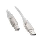 Usb Yazıcı Kablosu 5 M 2.0 Şeffaf Sl-u2005 Ac-up05