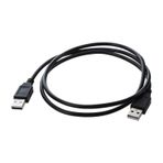 USB2.0 Erkek Erkek Ara Kablosu PC Bilgisayar Veri Aktarım 1 Metre