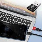 Usb'den Type-C 'ye Dönüştürücü Adaptör Veri Aktarımı Sağlayıcı Şarj Data Çevirici (5250)