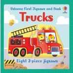 Usborne First Jigsaws And Book: Trucks
