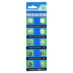 USIN 10 ADET AG13 Alkalin LR44H A76 SR44 357 V13GA Düğme Para Pil (A 76 AG 13 Terazi-Saat-Oyuncak Pili) (10)