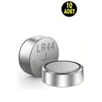 usin 10 Adet Ag13 Alkalin Lr44h A76 Sr44 357 V13ga Düğme Para Pil (a 76 Ag 13 Terazi-saat-oyuncak Pili)