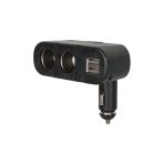 Usin 12 24V 2 USB li Hızlı Araç Şarj Aleti Cihazı 100W 2'li Çakmaklık Çoklayıcı Çoğaltıcı Cihazı