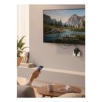 Usin 12X3 CM Yapışkanlı Duvara Asılabilir Uydu Android TVBOX Saklama Duvara Montaj Kutusu Organizer Raf (Beyaz)