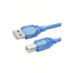 usin 1,5 m Şeffaf Usb A-b Printer Yazıcı Ara Kablosu Lazer Epson Canon Hp Ve Diğer Yazıclara Uyumlu