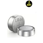 Usin 2 Adet Ag13 Alkalin Lr44H A76 Sr44 357 V13Ga Düğme Para Pil (A 76 Ag 13 Terazi-Saat-Oyuncak Pili)