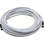 usin 20 METRE RG6/U4 Full HD 3D 4K Anten TV Çanak Uydu LNB Kablosu (F Konnektör Takılı Hazır) (20)